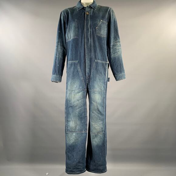 Ralph Lauren Double RL Other - RRL by RALPH LAUREN Size XL Indigo Wash Denim Jumpsuit
